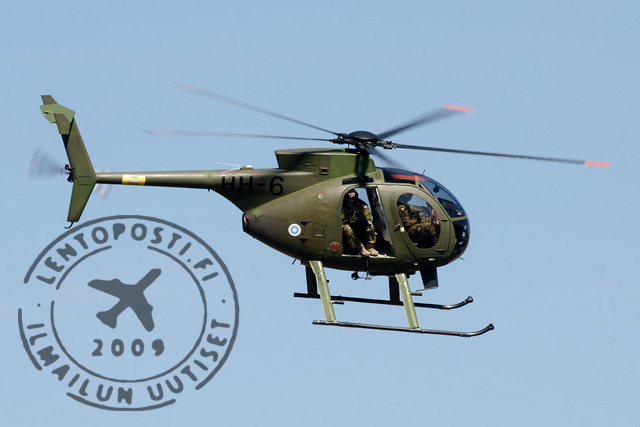 Utti19 MD500 taisteluesityksessä