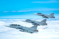 GripenCx3_AviationPhotoCrew