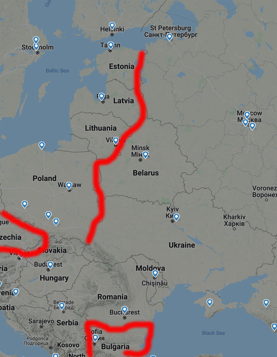 Kaikki Baltian maat sulkevat ilmatilansa venäläisiltä lentoyhtiöiltä - Viro  kehotti muita toimimaan samoin 